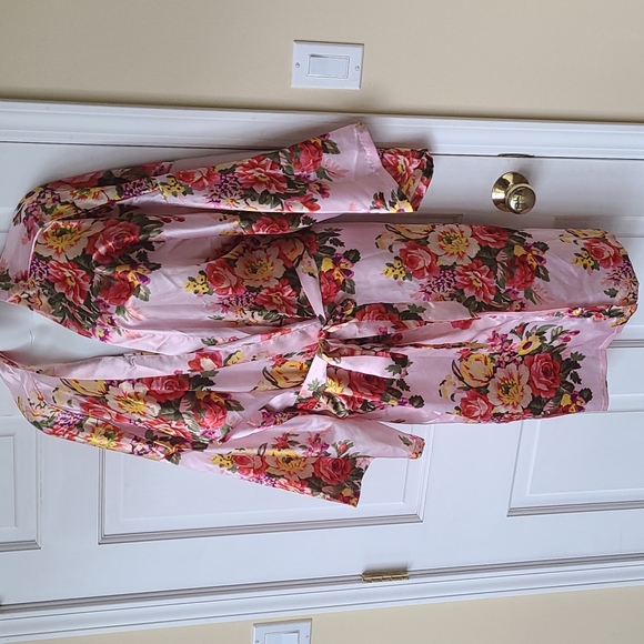 Floral Robe Y2k - Picture 2 of 6